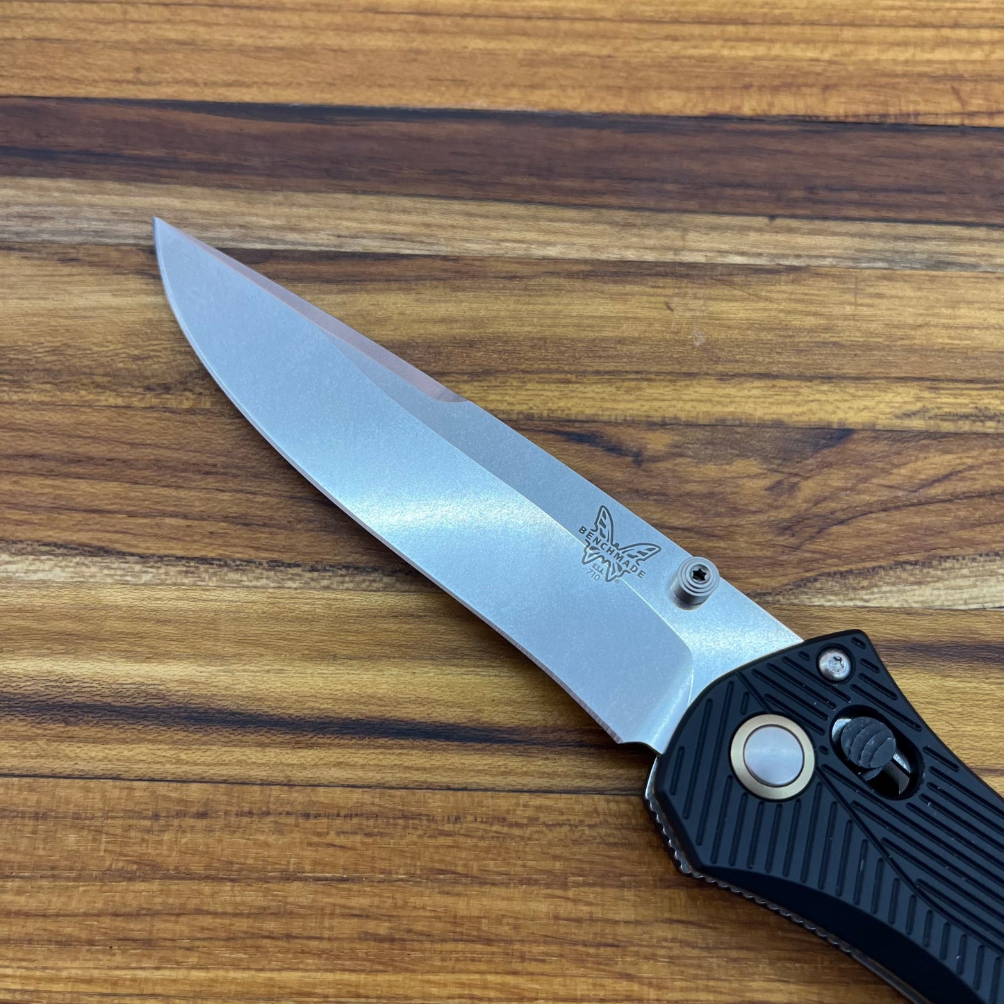 Benchmade Seven | Ten 4" Folding Knife w/ Black Aluminum Handle