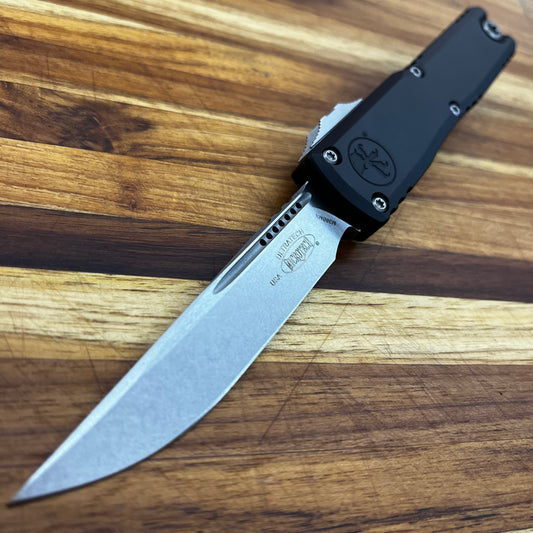 Microtech Ultratech Gen III ZBP S/E 3.5" OTF w/ Black Aluminum Handle