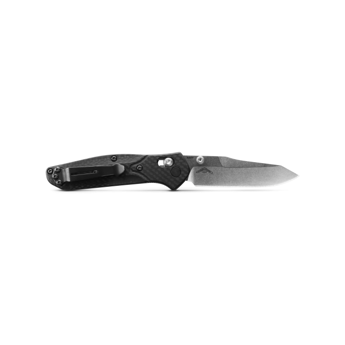 Benchmade Mini Osborne 3" Folding Knife w/ Carbon Fiber Handle