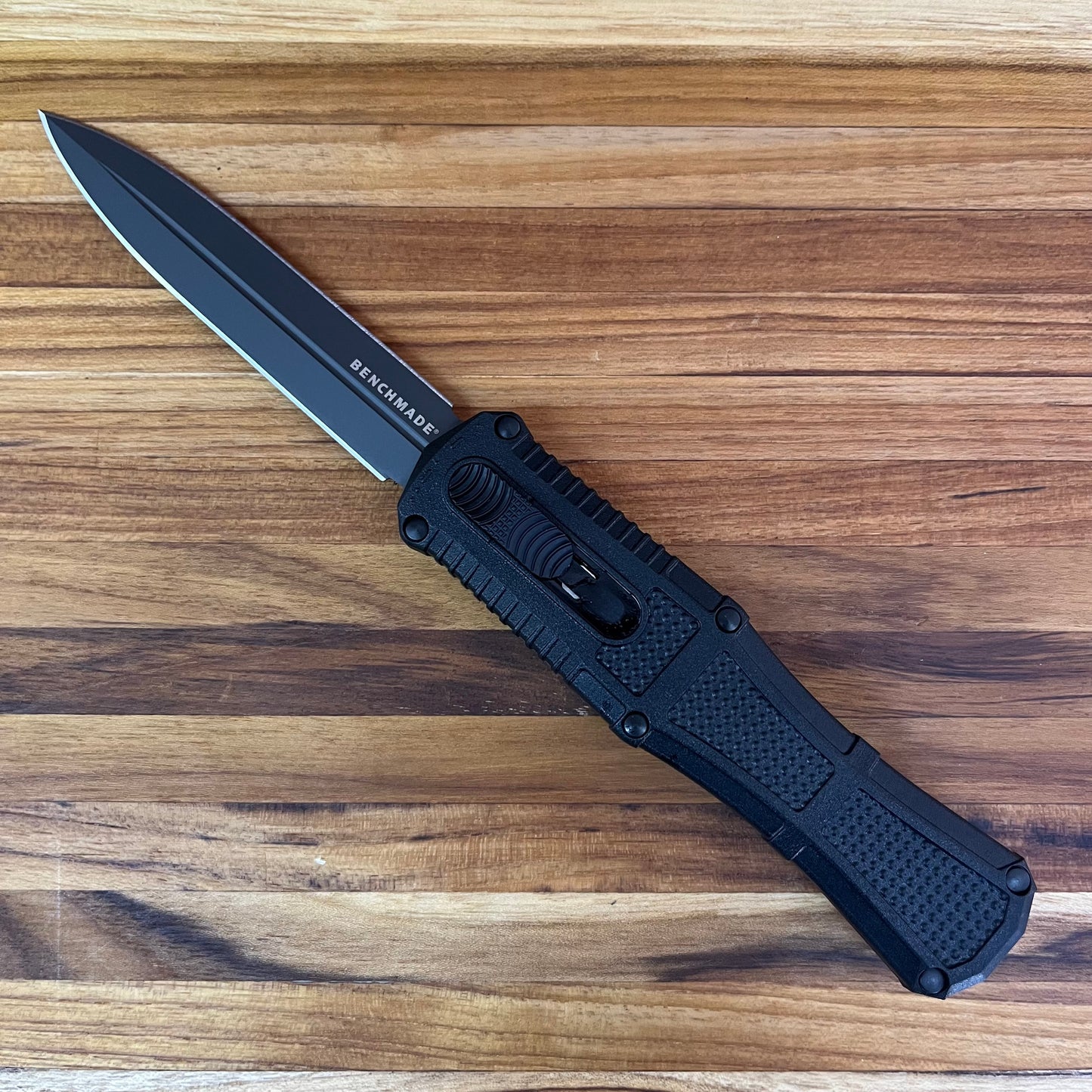 Benchmade Black Claymore 4" All Black OTF w/ Grivory Handle