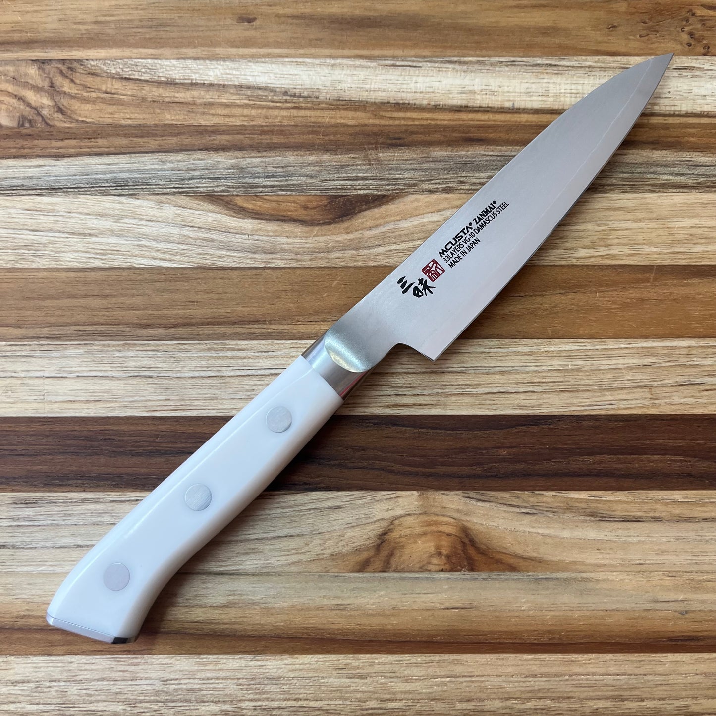 Mcusta Zanmai Classic Damascus Corian 110mm (4.25") Petty