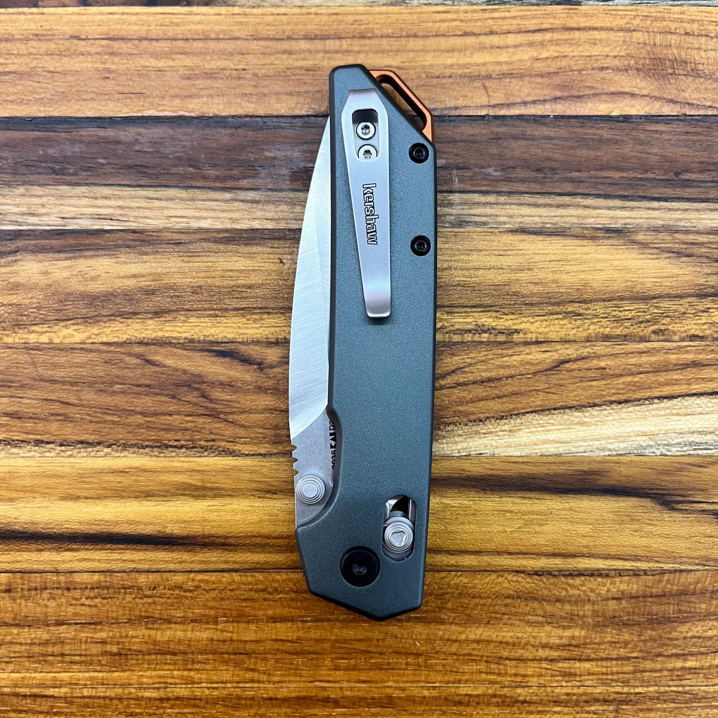Kershaw Iridium 3.5" Folding Knife w/ Gray Handle