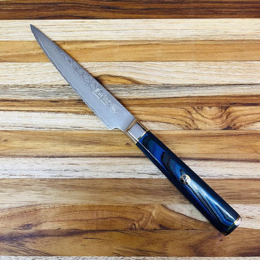 Cangshan Kita 5" Serrated Utility Knife w/ Saya
