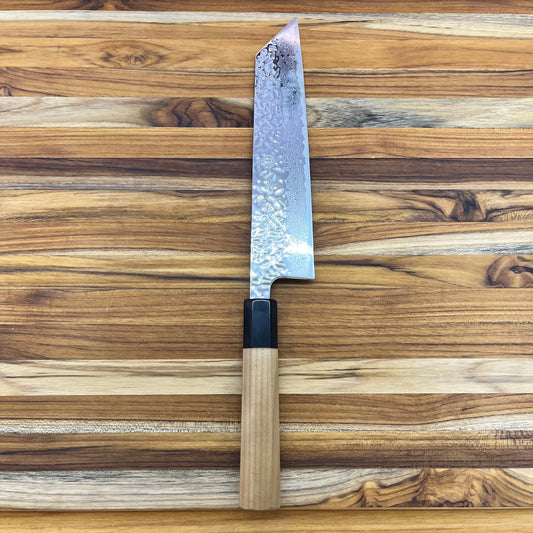 Kikuichi 67 Layer Mirror Damascus Tsuchime 210mm (8.25") Kiritsuke