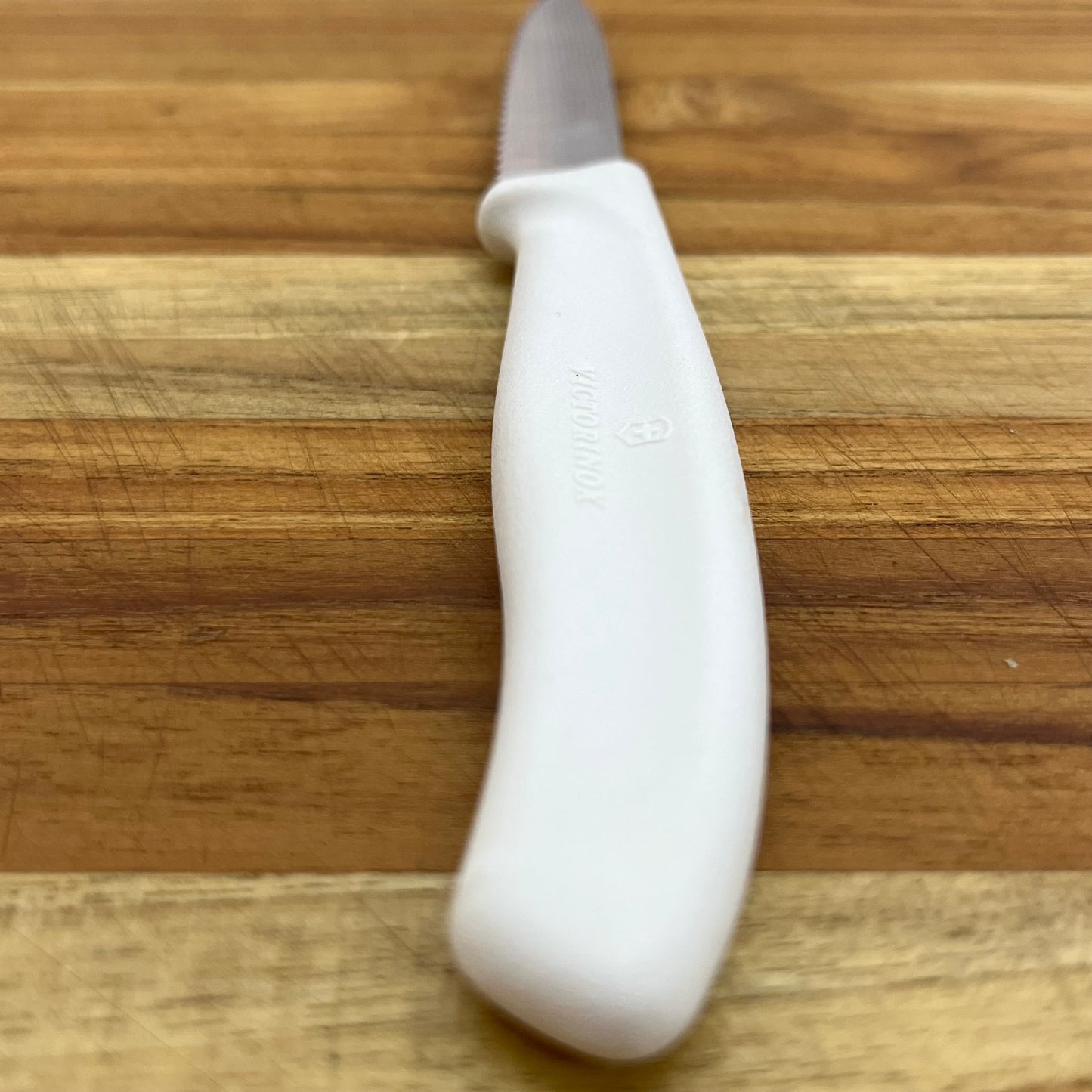 Victorinox Swiss Classic 3.25" Serrated Paring Knife w/ White Handle