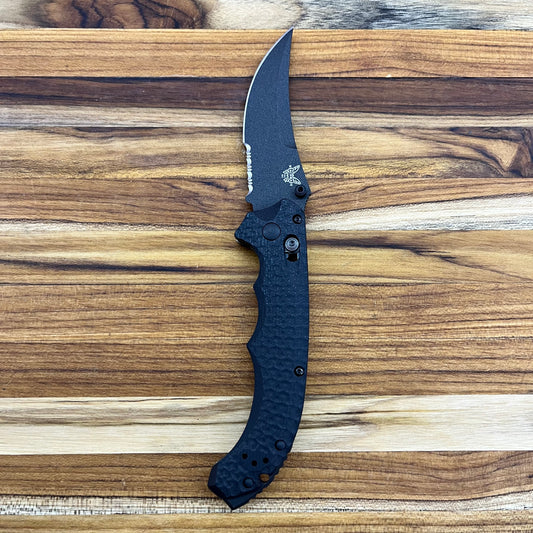 Benchmade Mini Bedlam 3.5” Folding Knife Black Handle