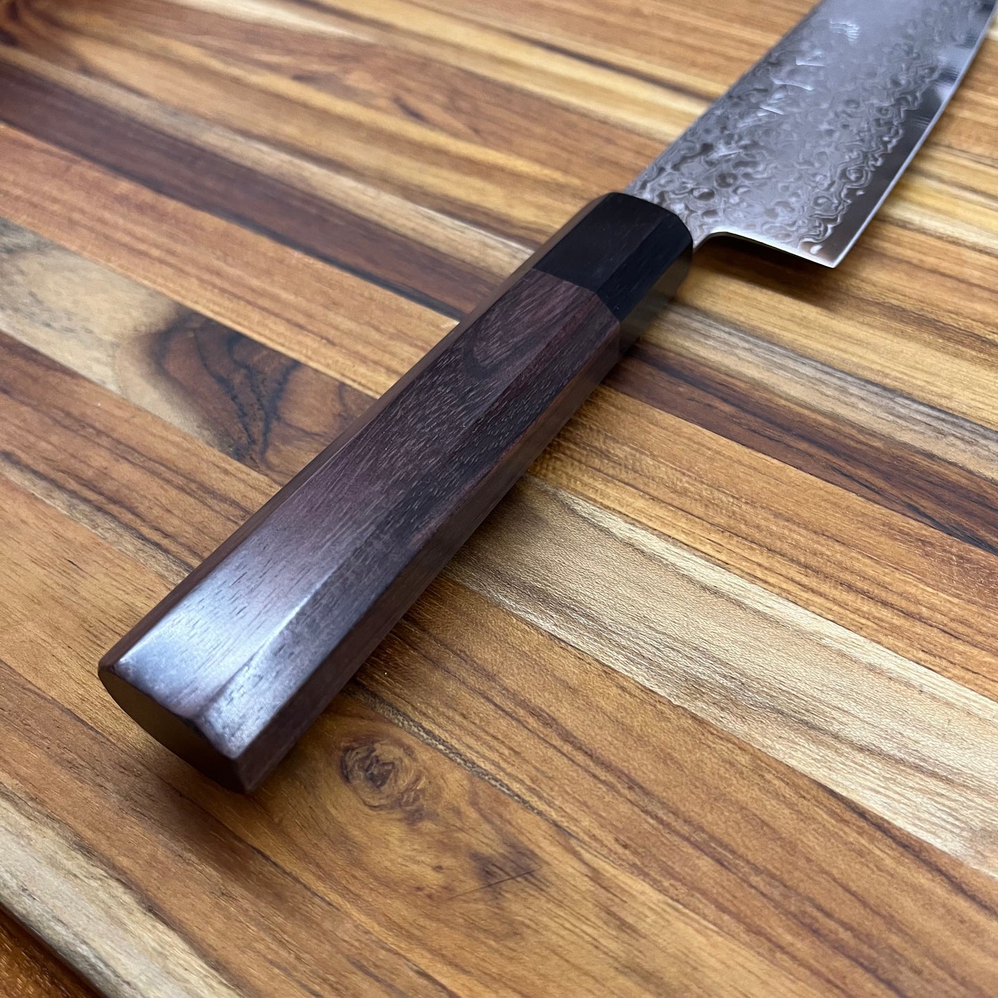 Kikuichi *LIMITED EDITION* Nickel Warikomi Damascus 180mm (7") Bunka