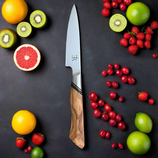 Ryda Knives A-73 Series 4pc Holiday Slicing & Garnishing Set