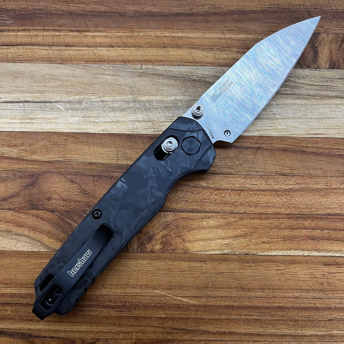 Kershaw Bel Air 3" Folding Knife w/ Marbled Carbon Fiber Handle