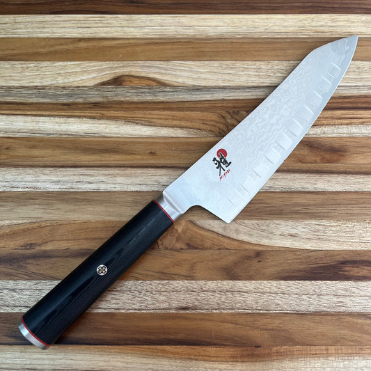 Miyabi Kaizen 7" Rocking Santoku w/ Hollow-Ground