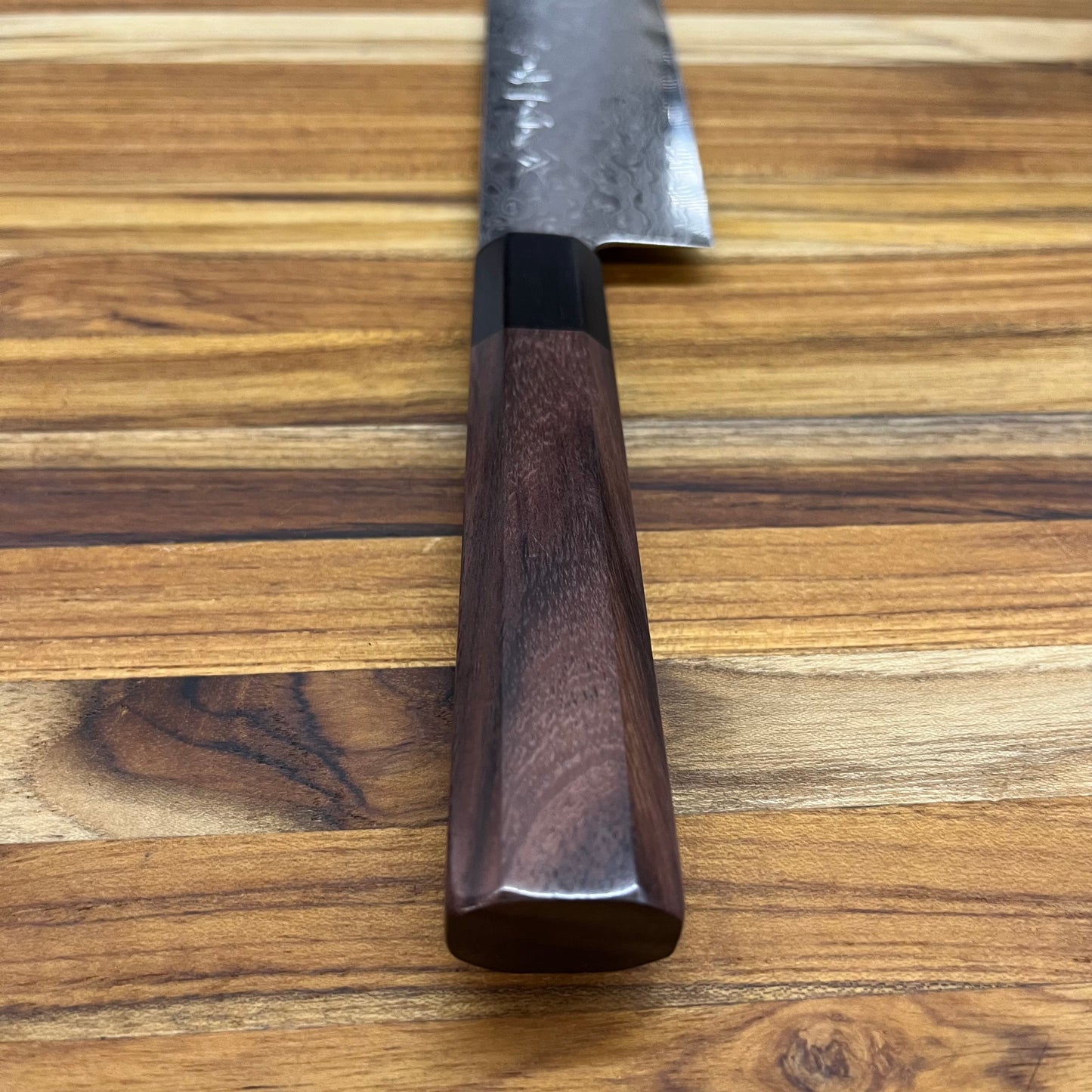 Kikuichi Nickel Warikomi Damascus 170mm (6.75") Nakiri