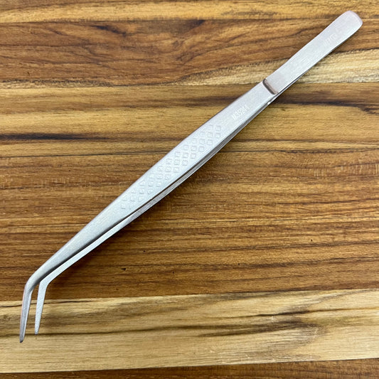 Mercer Tools Precision Plus 6.25" Plating Tong w/ Curved Tip