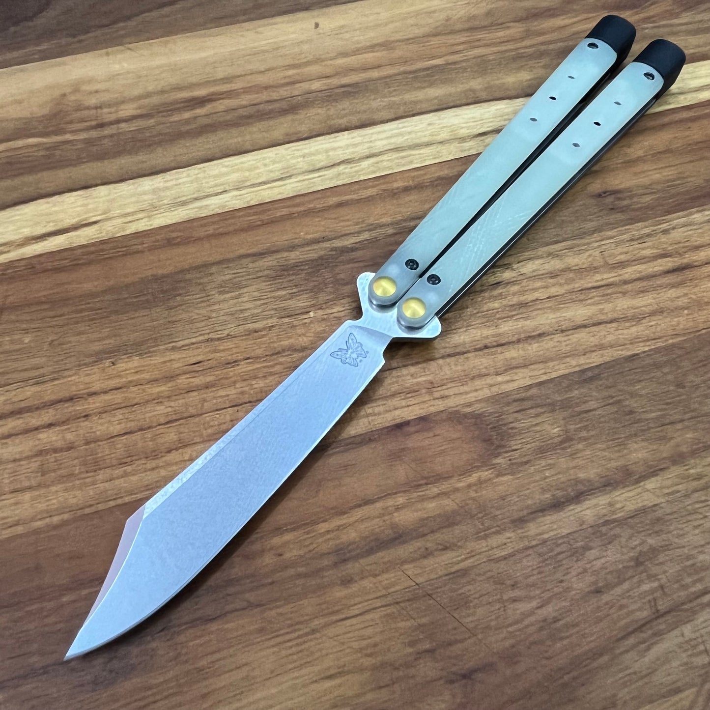 Benchmade Necron 4.5" Bali-Song w/ Jade G10 Handle