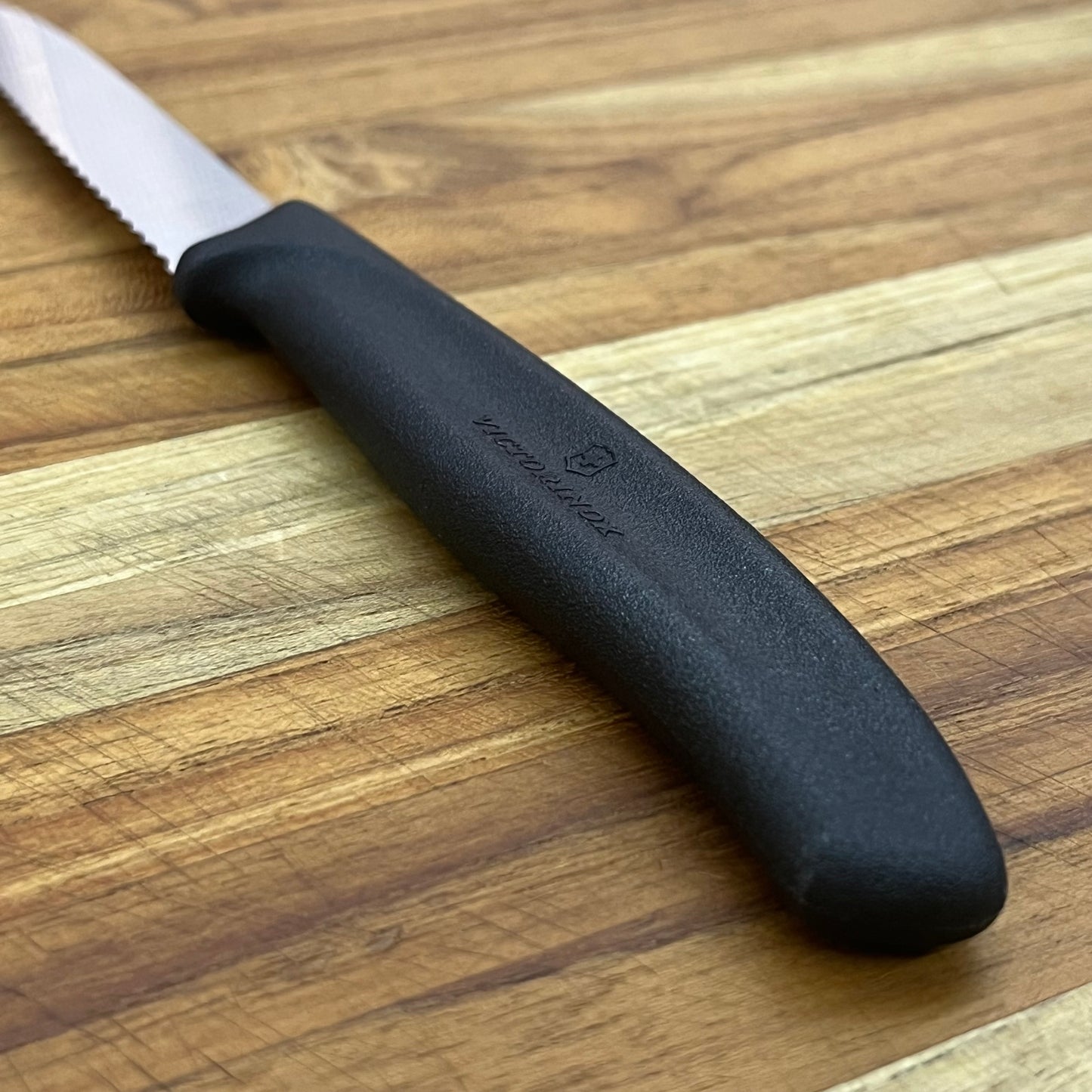 Victorinox Swiss Classic 3.25" Serrated Sheep's Foot w/ Black Handle