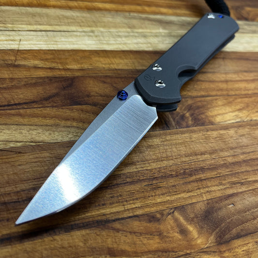 Chris Reeve Small Sebenza 31 3" Folding Knife w/ Polished Blade & Titanium Handle