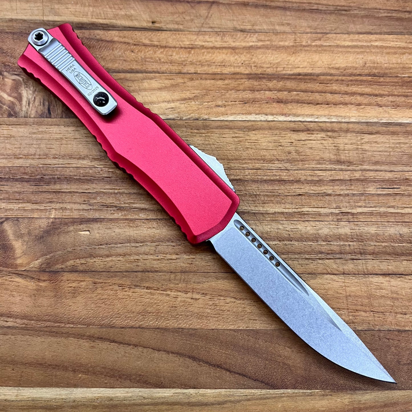 Microtech Hera II Mini 3" OTF w/ Red Handle