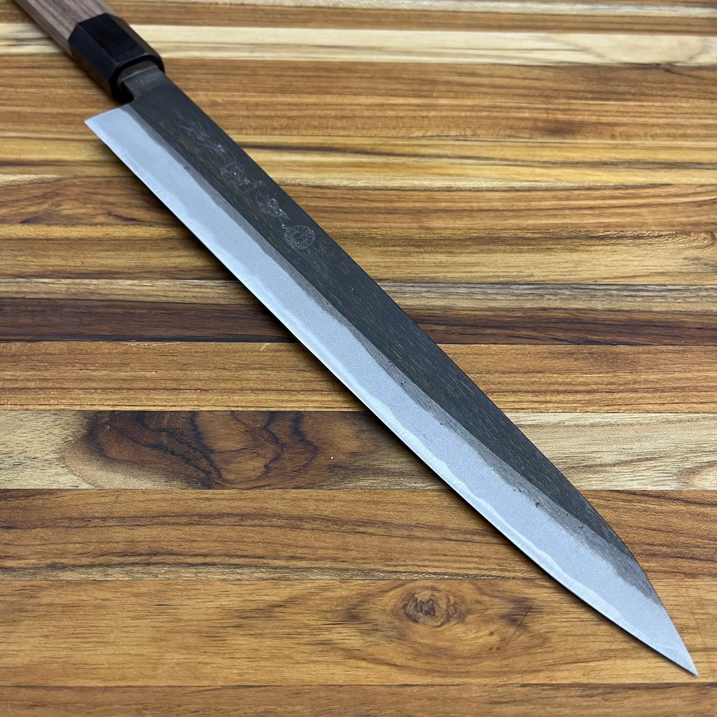 Kikuichi Kurouchi Carbon Steel 270mm (10.5") Sujihiki
