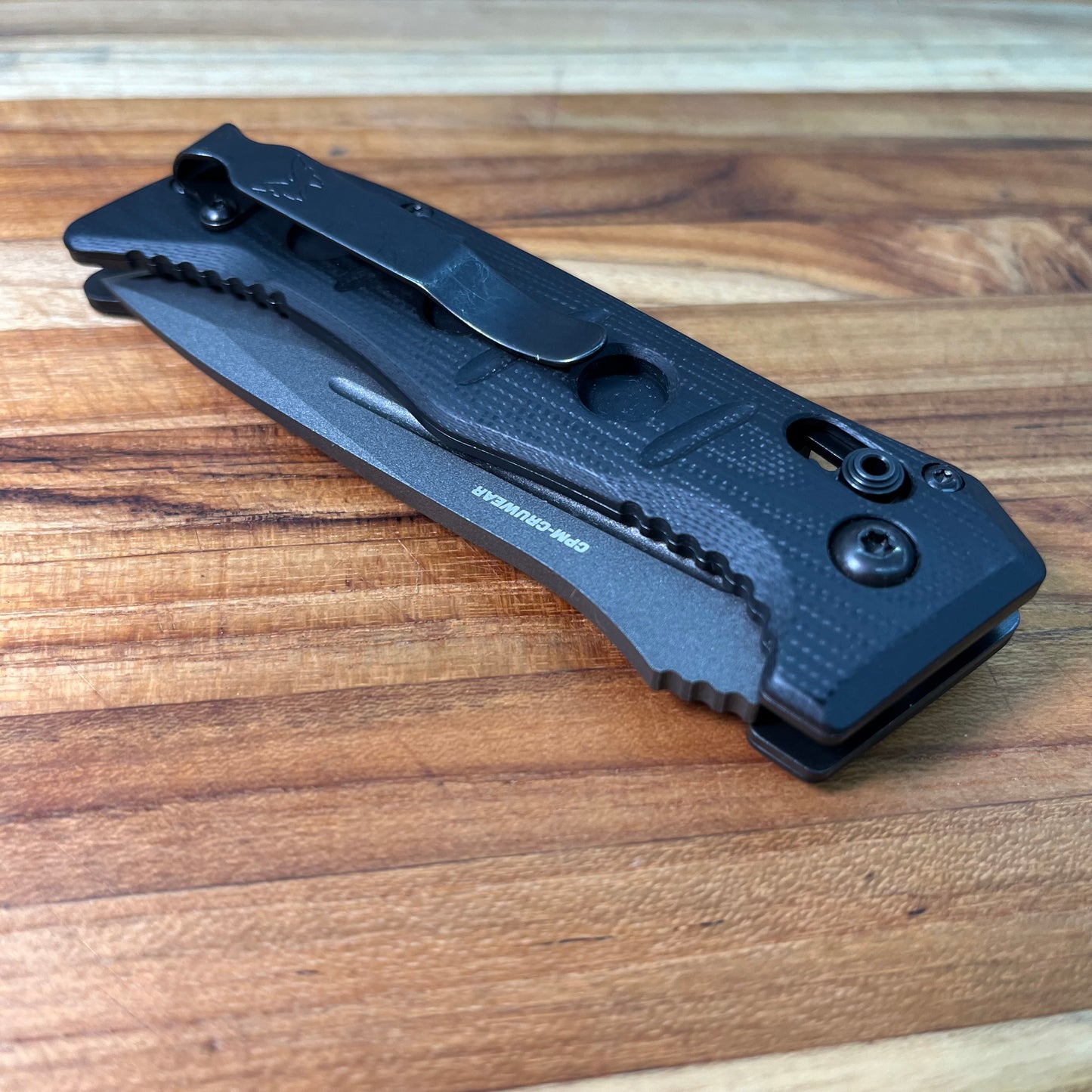 Benchmade Mini Adamas 3.25" Auto w/ Black G10 Handle
