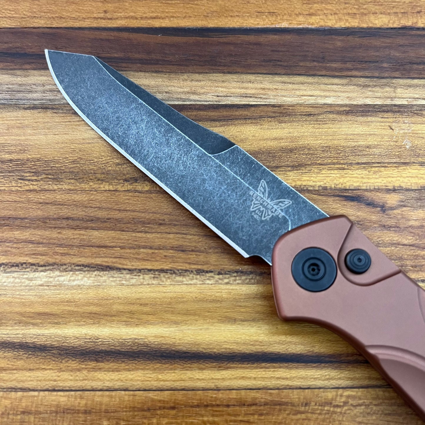 Benchmade Osborne 3.5" Auto w/ Burnt Copper Aluminum Handle