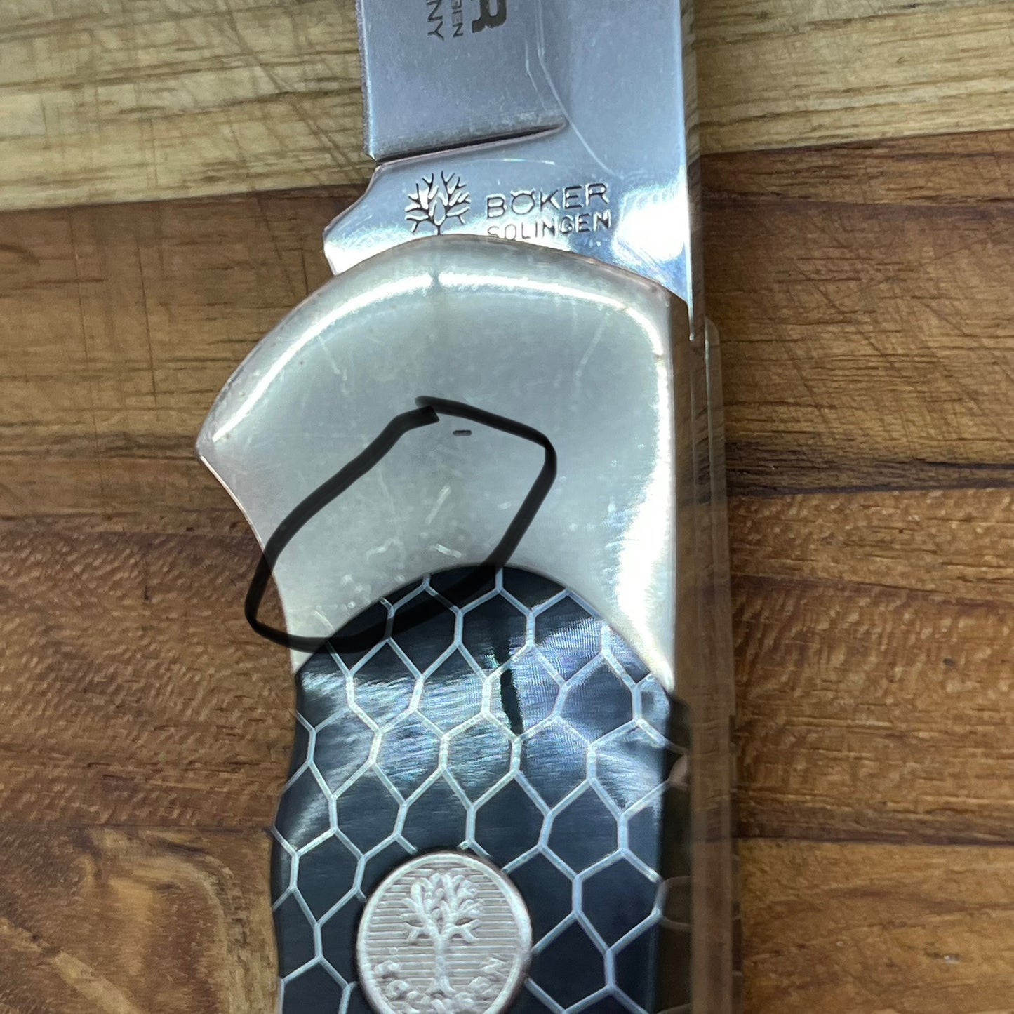 *DISCONTINUED* Boker Scout 3.25" Folding Knife Black Honeycomb