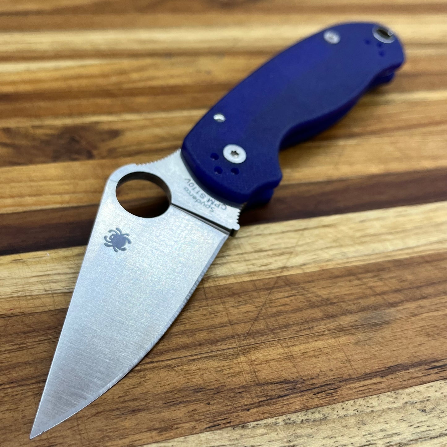 Spyderco C223GPDBL Paramilitary 3 Dark Blue CPM-S110V