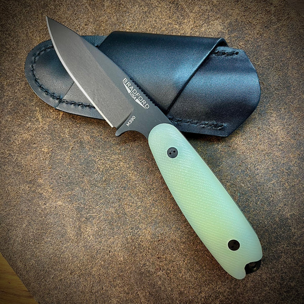 Bradford Knives Guardian 3.5 M390 Black DLC Fixed Blade