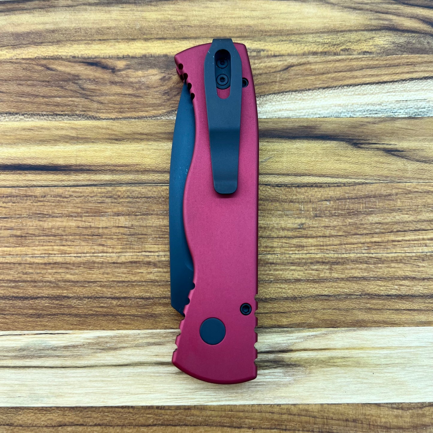 Pro-Tech TR-2 3.25" Auto w/ Red Aluminum Handle