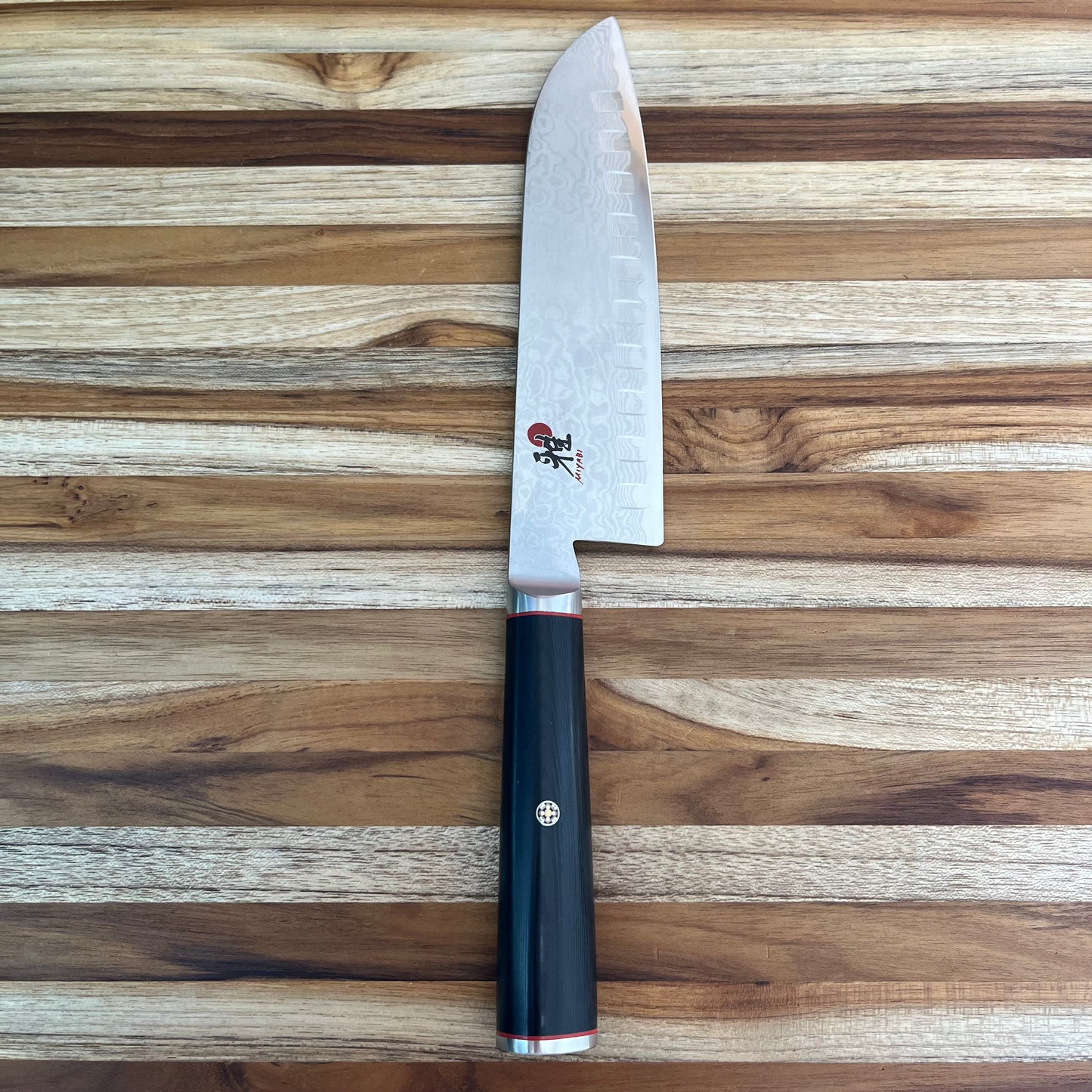 Miyabi Kaizen 7" Santoku w/ Hollow-Ground