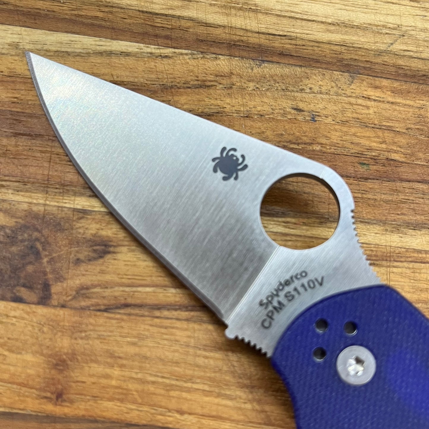 Spyderco C223GPDBL Paramilitary 3 Dark Blue CPM-S110V