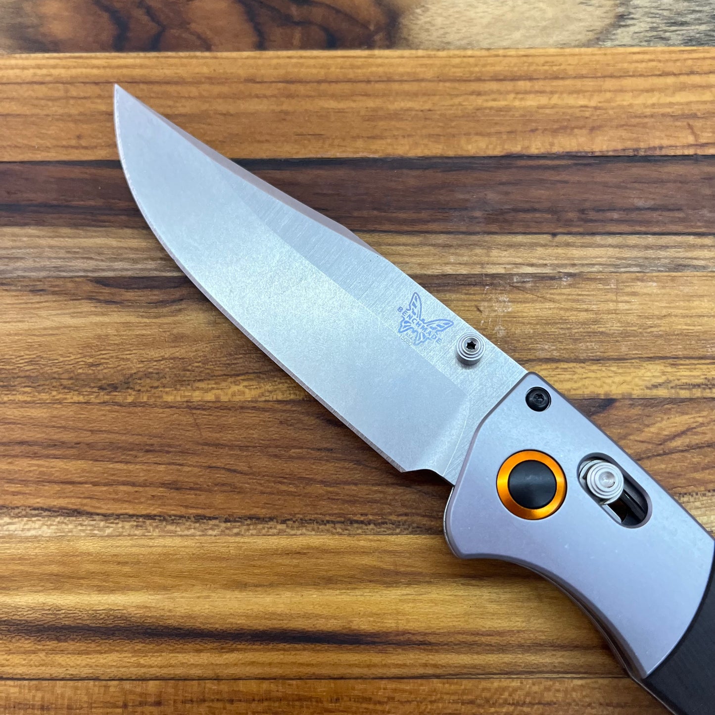 Benchmade Crooked River 4" Folding Knife w/ Dymondwood Handle