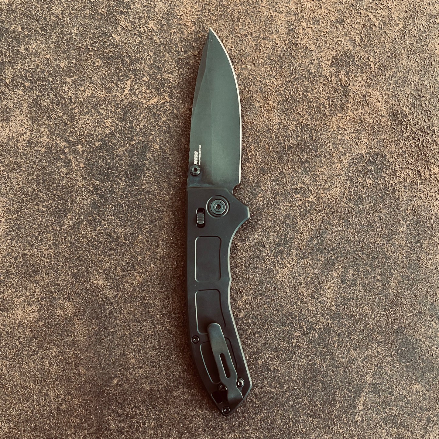 Benchmade Narrows 3.5" All Black Folding Knife w/ Matte Black Titanium Handle