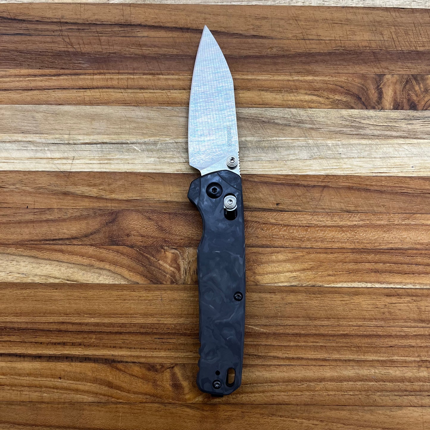 Kershaw Bel Air 3" Folding Knife w/ Marbled Carbon Fiber Handle