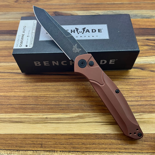 Benchmade Osborne 3.5" Auto w/ Burnt Copper Aluminum Handle