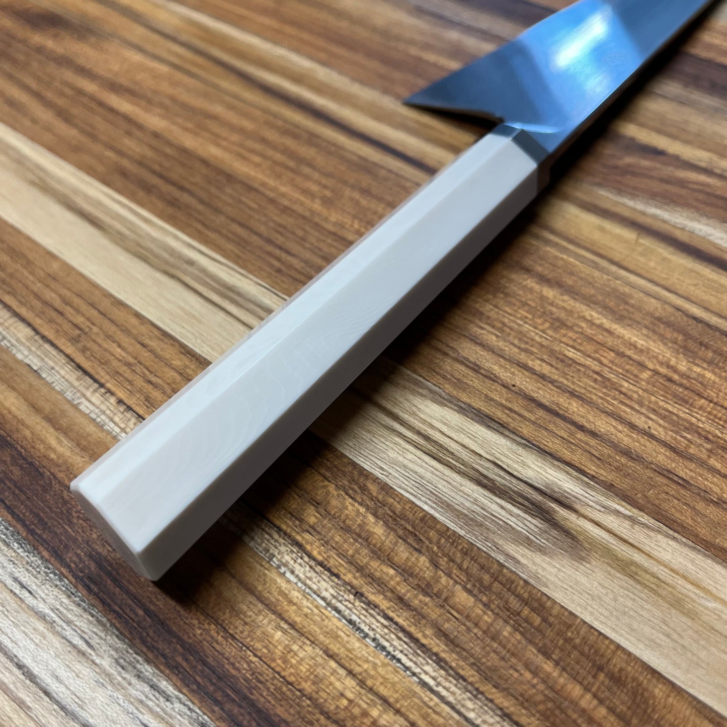 Enceladus 180mm (7") K-Tip Petty w/ Faux Ivory & Titanium Handle