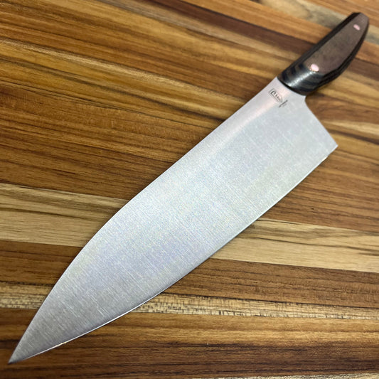 Patterson Forge Semi-Custom 200mm (8") Chef's Knife w/ Canvas Micarta Handle