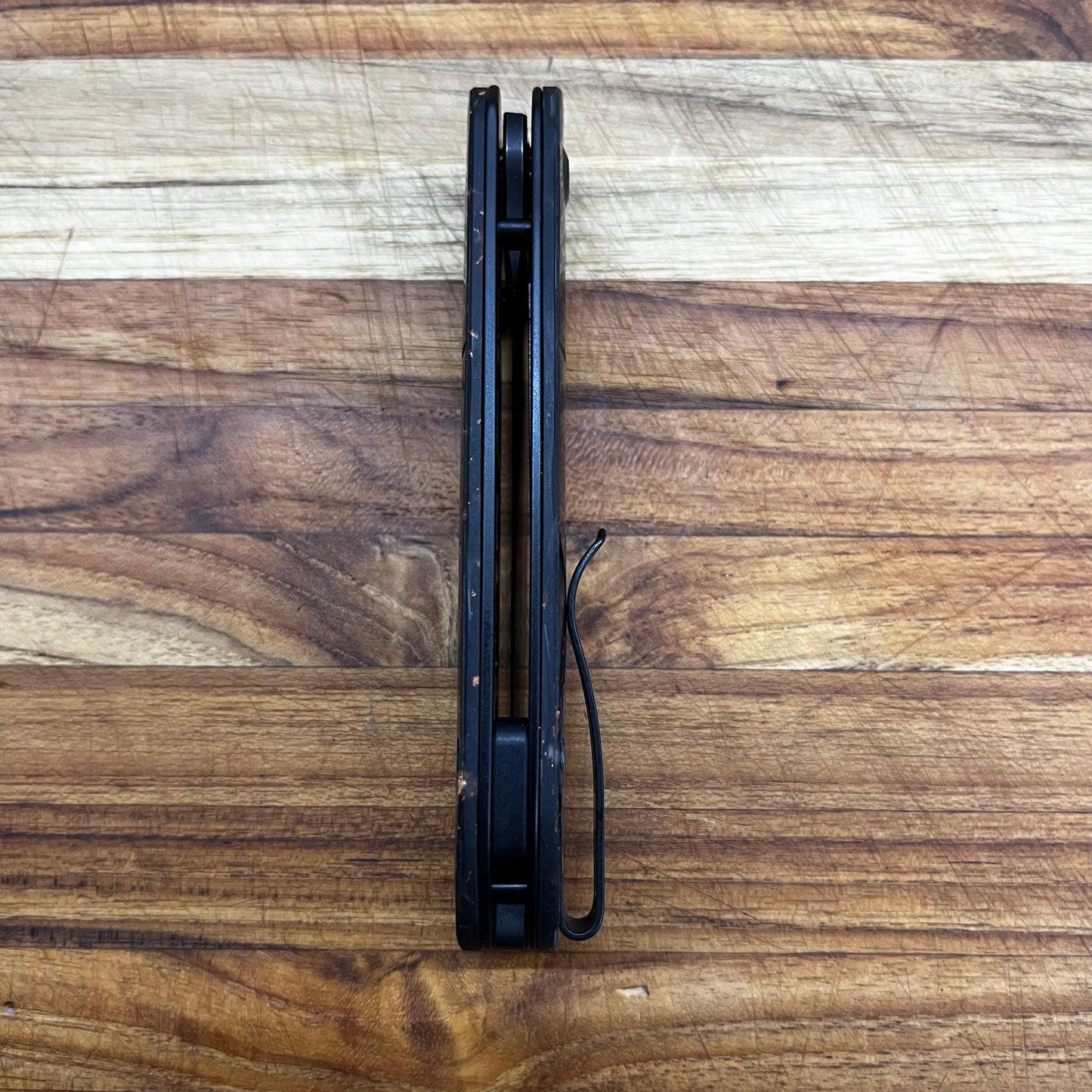 *DISCONTINUED* Civivi Imperium 3.5" Folding Knife w/ Shredded Carbon Fiber & Copper Handle