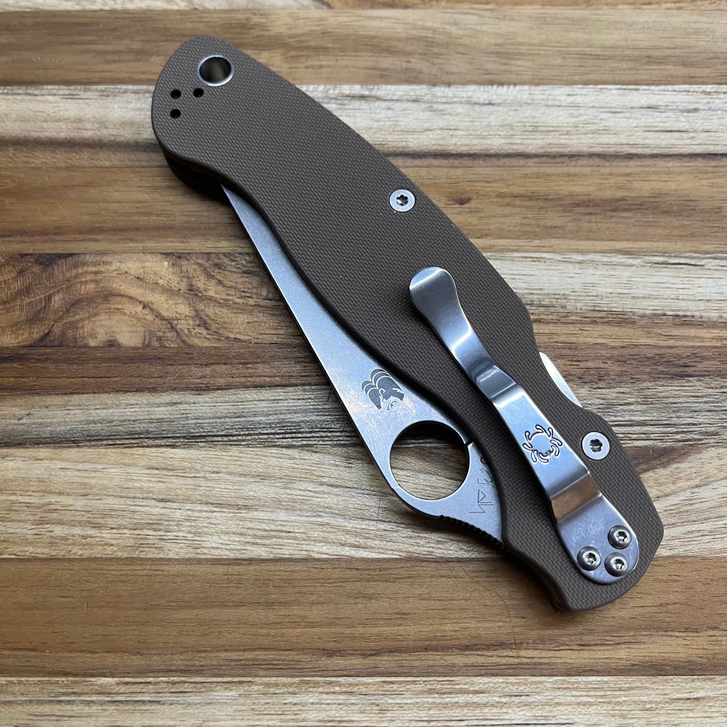 Spyderco Military 2 Brown
