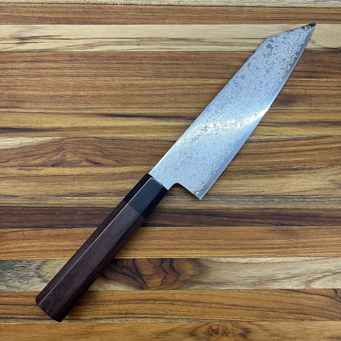 Kikuichi *LIMITED EDITION* Nickel Warikomi Damascus 180mm (7") Bunka