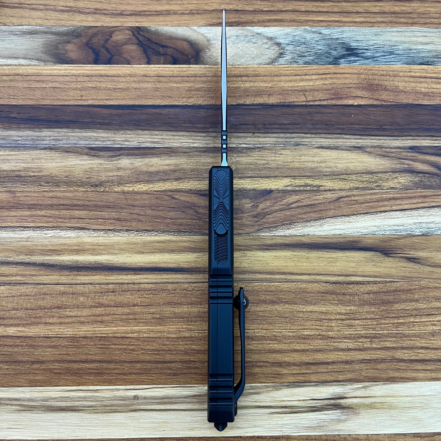 Microtech Ultratech Gen III ZBP 3.5" All Black OTF w/ Aluminum Handle