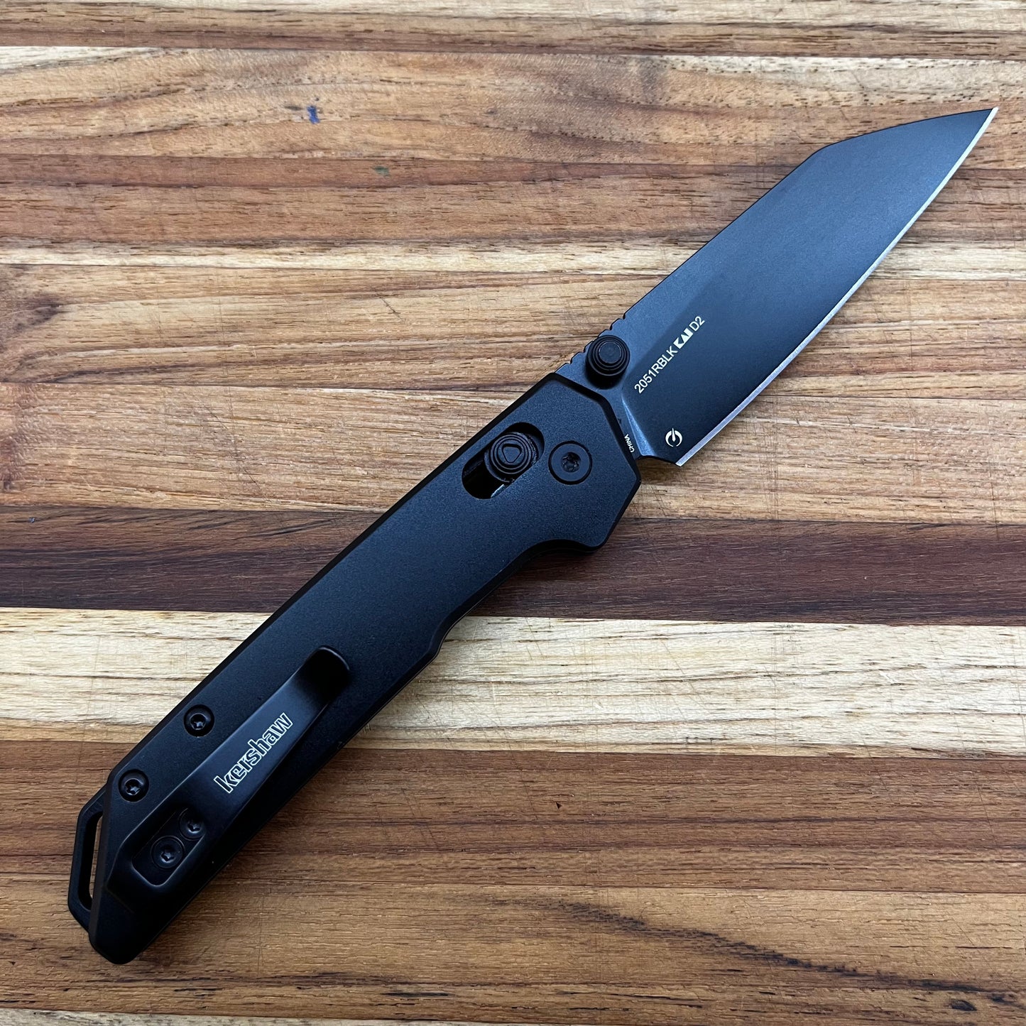 Kershaw Mini Iridium RT 3" All Black Folding Knife