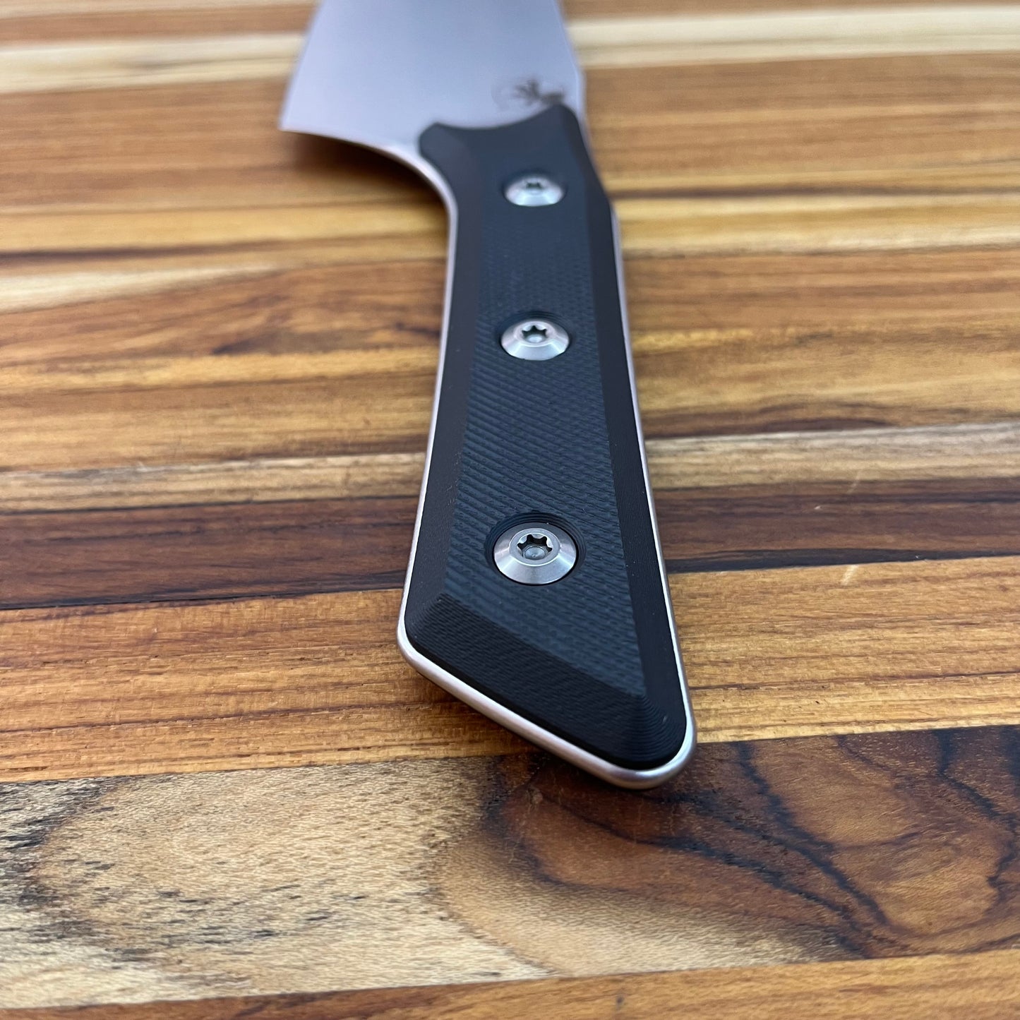 Microtech Culinary 6" Santoku w/ Black G10 Handle