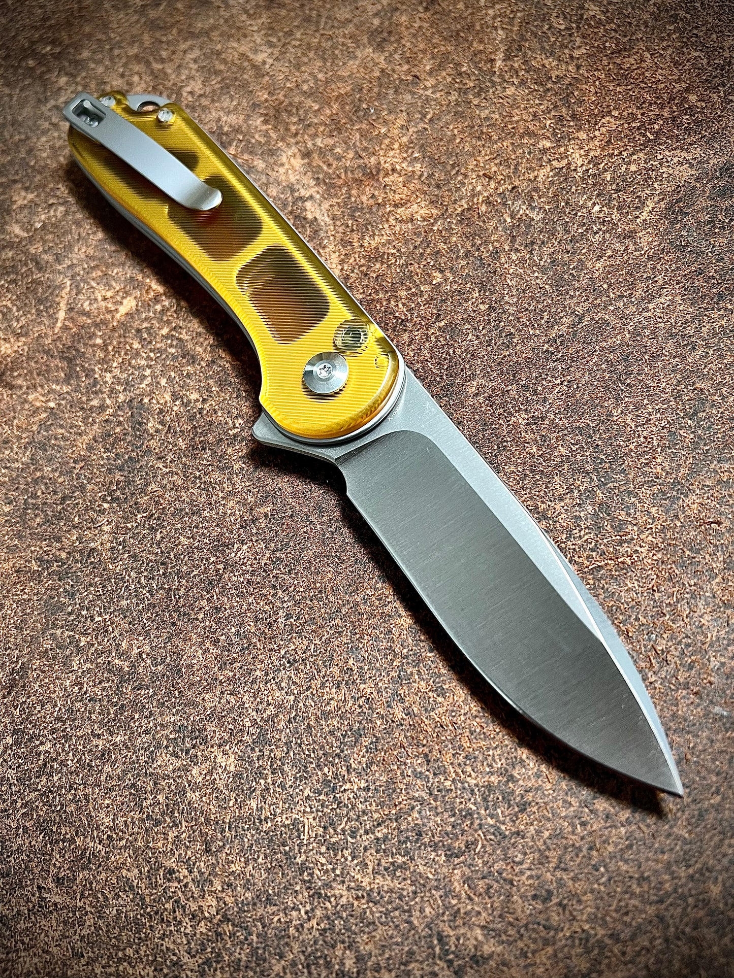 Civivi C18062P-7 Elementum II Ultem 2.96" Nitro-V Buttonlock Knife