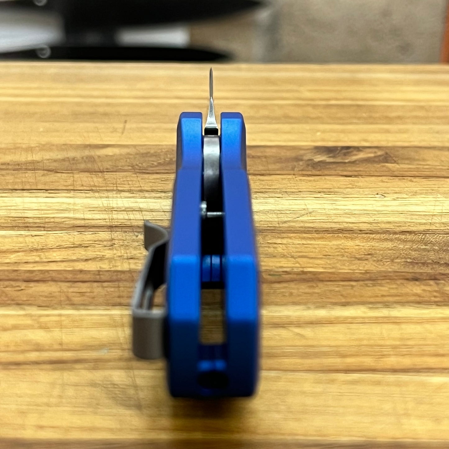 Pro-Tech Runt 5 2" Auto w/ MagnaCut & Blue Aluminum Handle