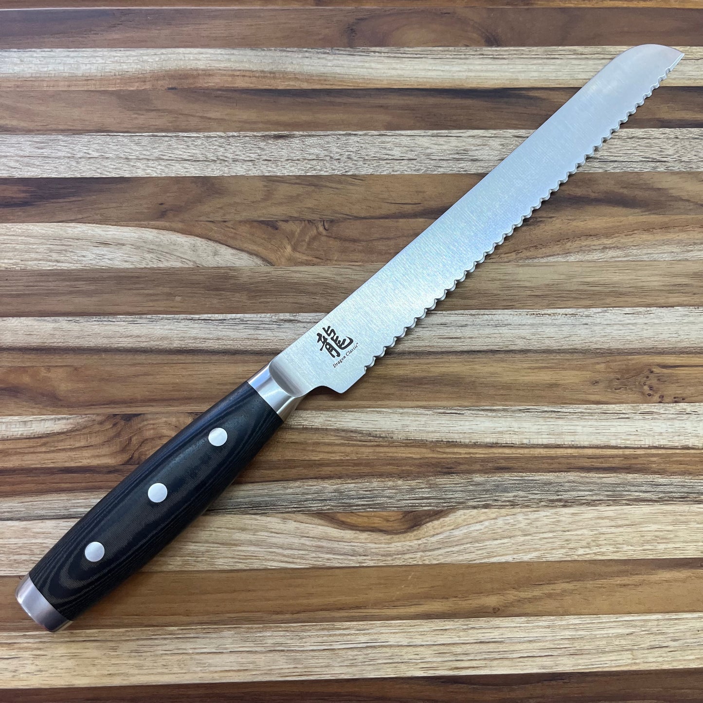 Perfect Edge Cutlery Dragon Classic 9" Bread Knife