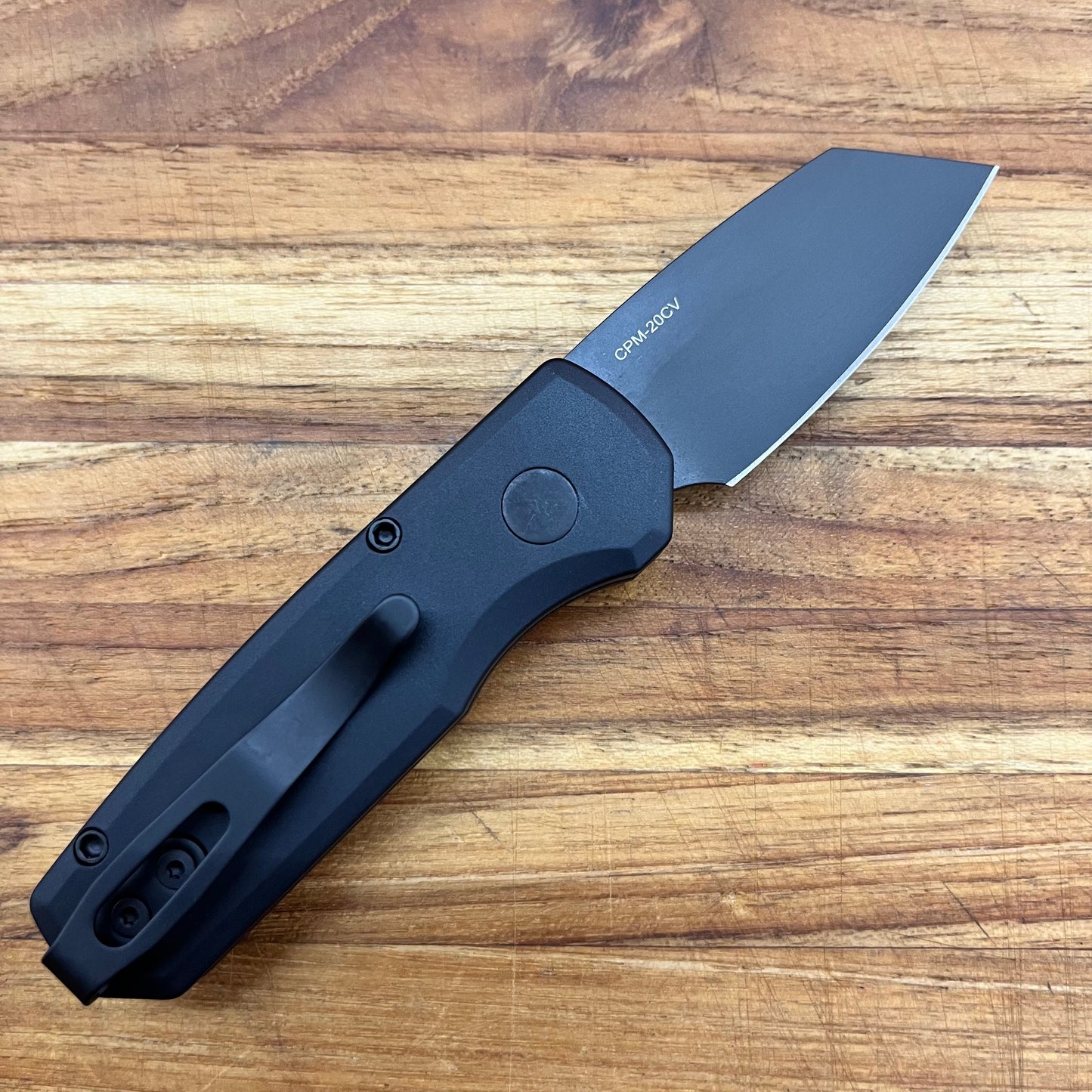 Pro-Tech Runt 5 2" All Black Auto w/ 20CV & Aluminum Handle