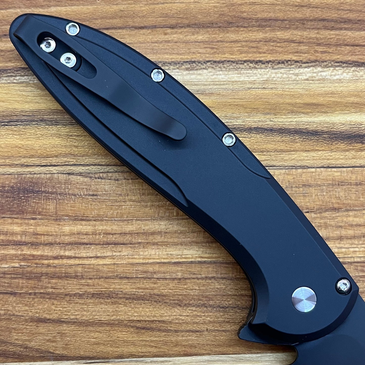 Pro-Tech *Limited Edition* Cambria Flipper 3.5" Folding Knife w/ Mosaic Pin & Maple Burl Inlay