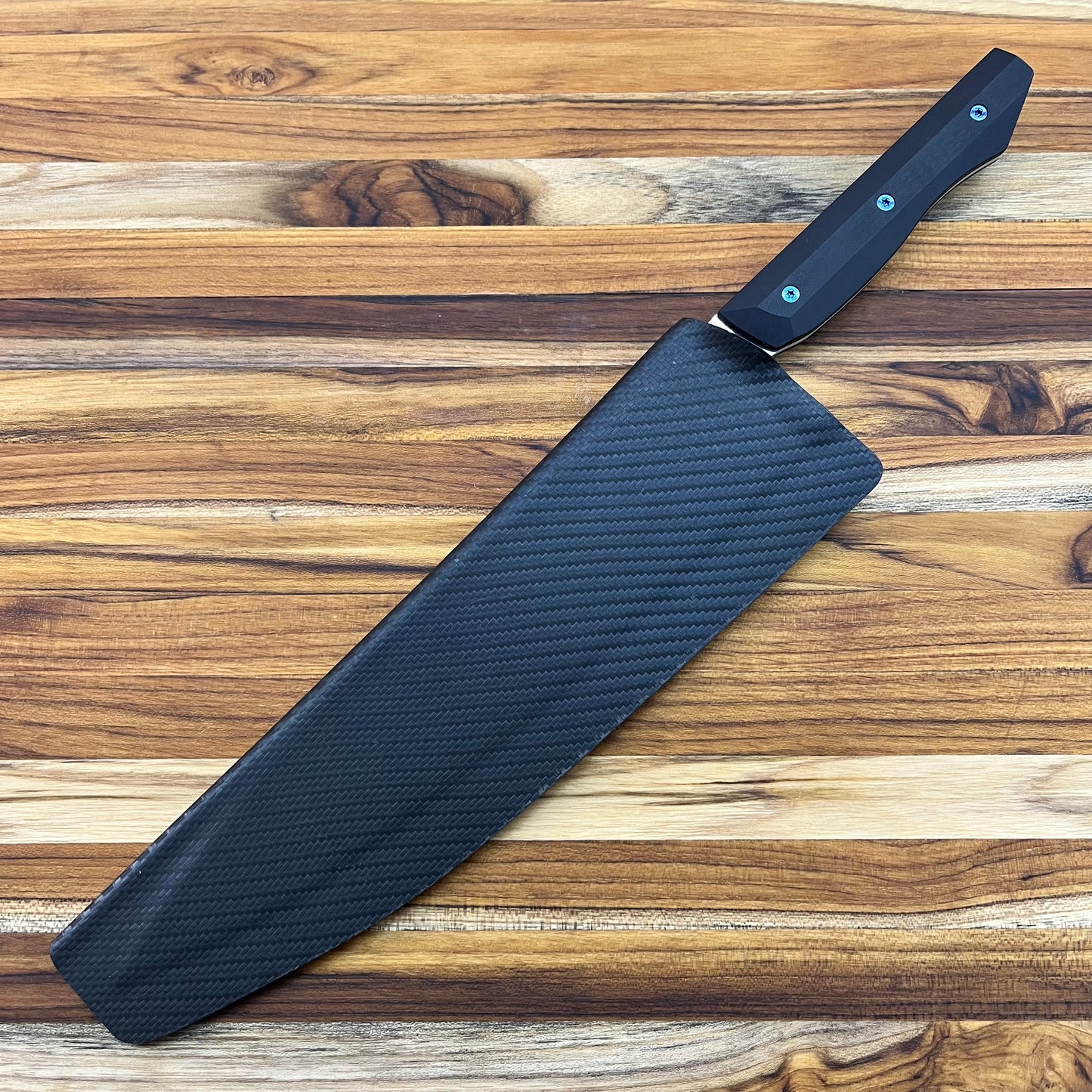 *DISCONTINUED* Meglio 10" Carbon Fiber Western Chef's Knife Sheath