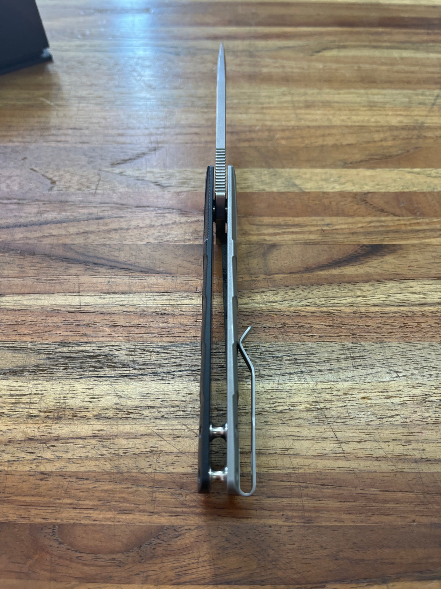 *DISCONTINUED* Boker Ridge 3.25” Flipping Knife w/ Black G10 Handle