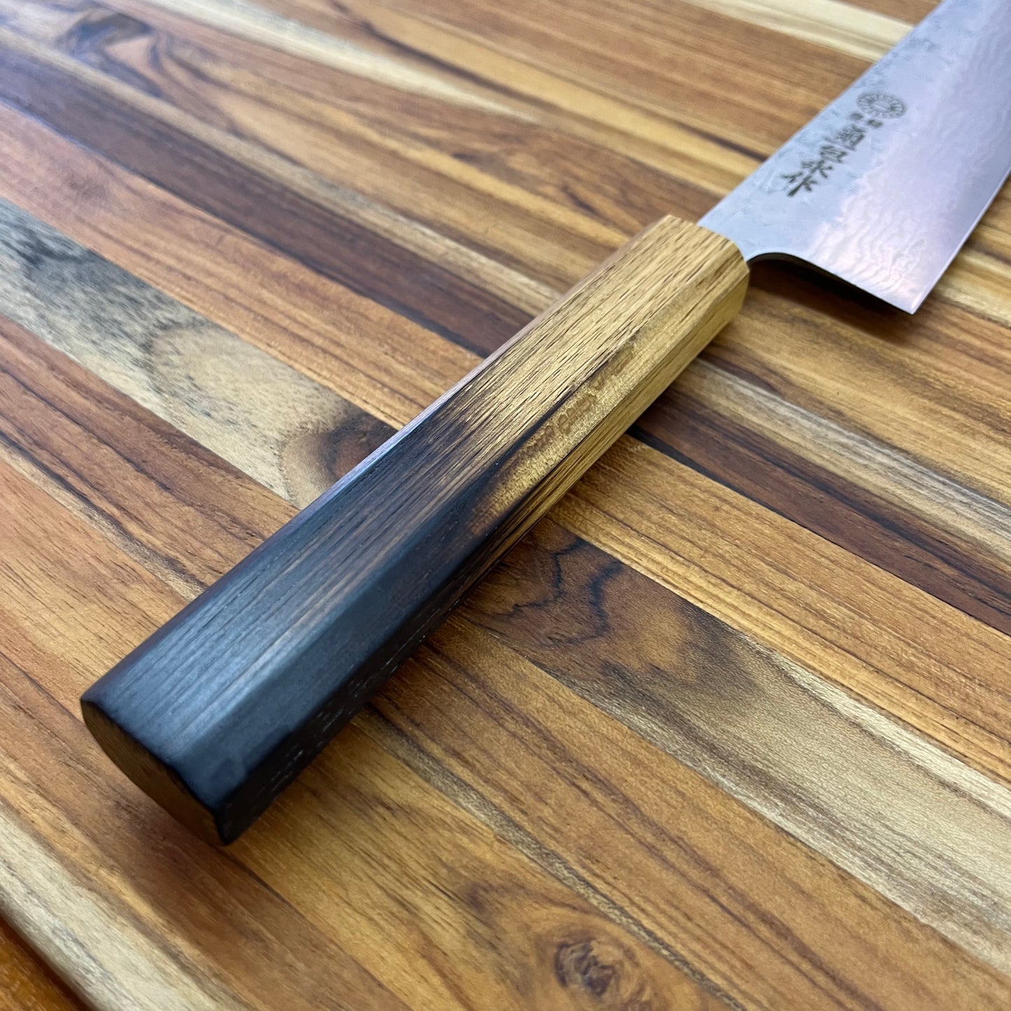 Kikuichi *LIMITED EDITION* Swedish Steel Damascus Nashiji 210mm (8.25") Gyuto