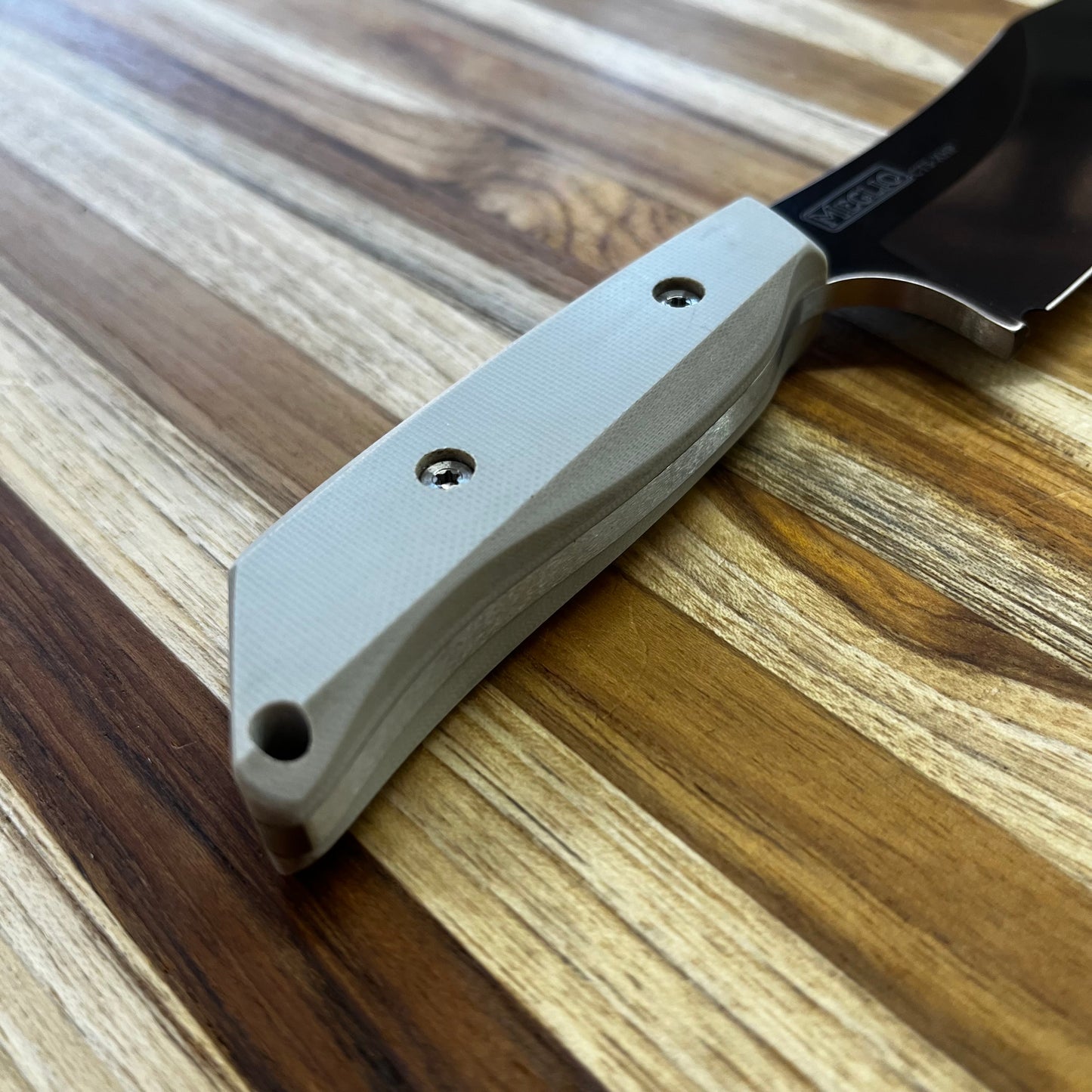 Meglio Production H-Series 4" DLC Outdoor Kitchen Knife w/ Sheath